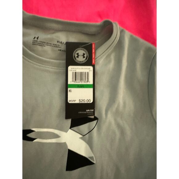 Under Armour Girls T-Shirt and Capri Bundle Size LARGE - Picture 4 of 6